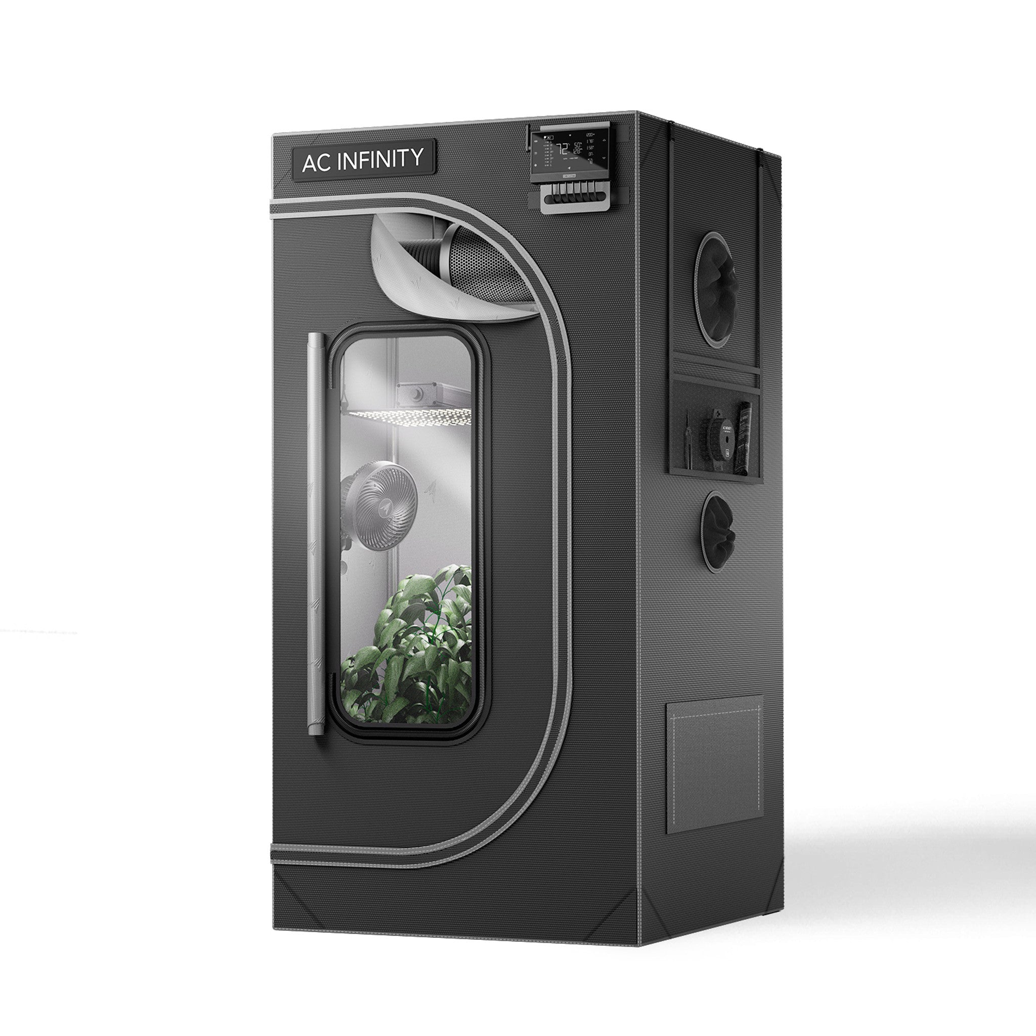 2x2 Grow Tent, AC Infinity Cloudlab 422 - 24"x24"x48"
