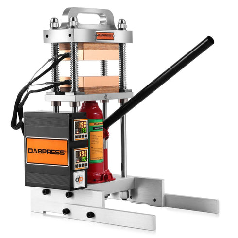 Dabpress Upgraded 4 Ton Manual Rosin Press, 3x5 Plates, 10g Capacity