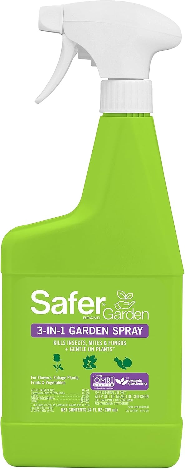 Safer 3-in-1 Garden Spray Read to Use - 24oz