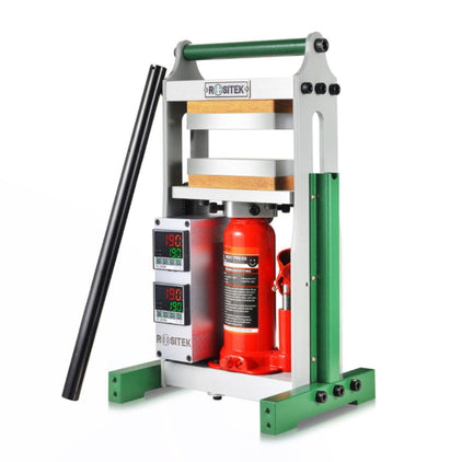 ROSITEK Hydraulic Rosin Press RNP4 – 4 Ton Rosin Nug Presser with Dual 3×5" Heated Plates