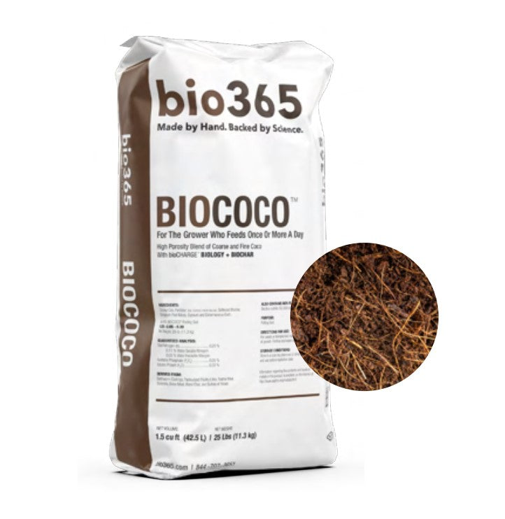 bio365 bioCoco Coco Coir with Perlite Mix - 1.5cf Bags