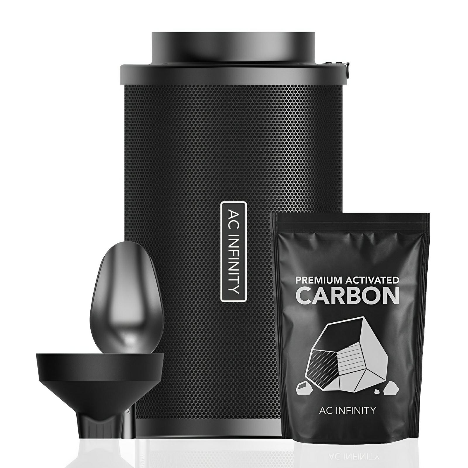 AC Infinity, Refillable 8" Carbon Filter Kit