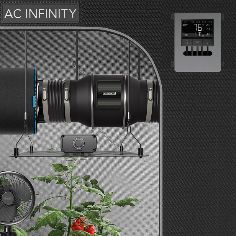 AC Infinity 8x8 Grow Tent & Ventilation Kit