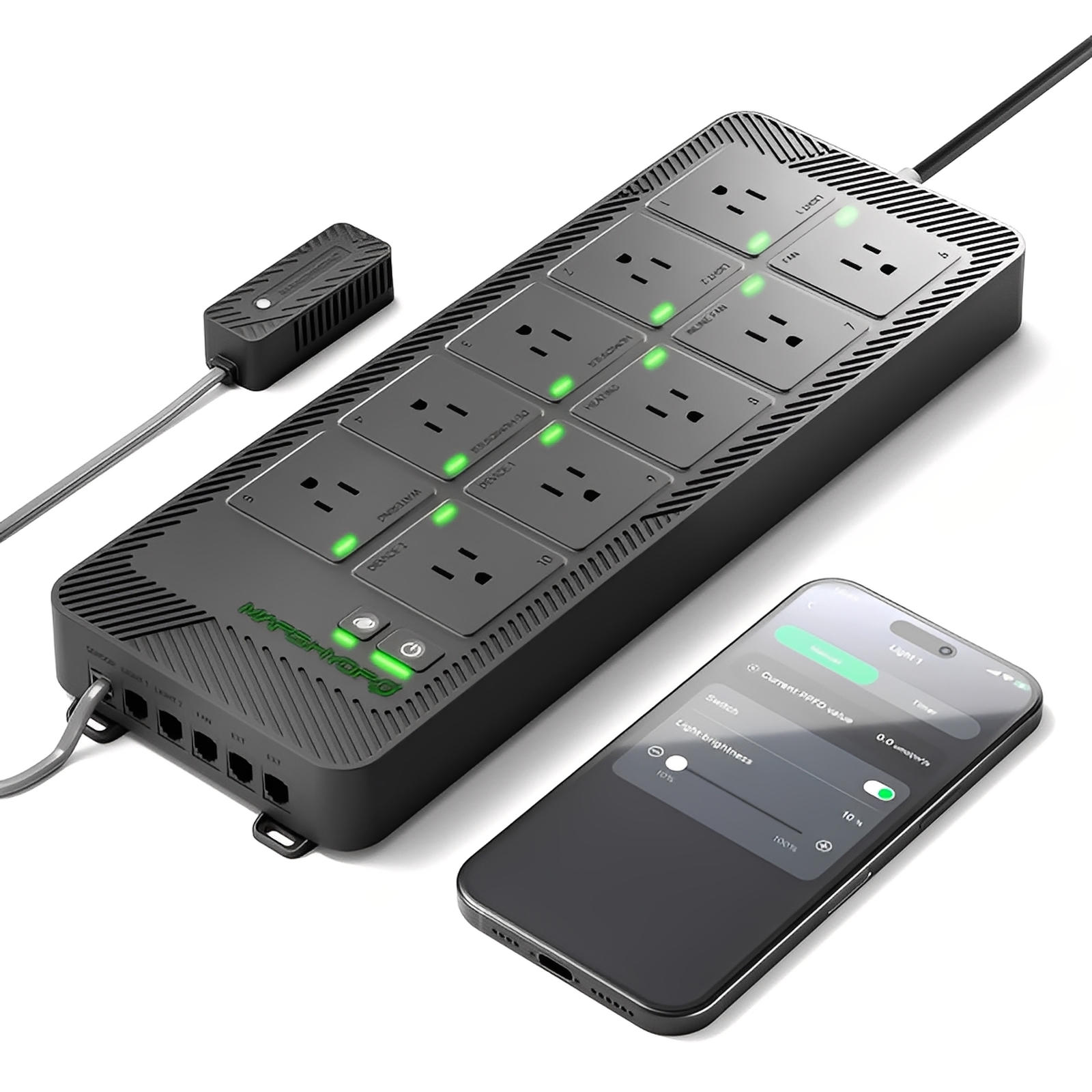 Mars Hydro iHub Pro – Smart 10-Outlet Grow Room Hub | WiFi Environmental Control