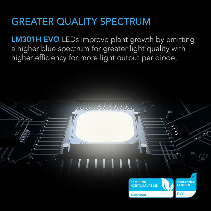 AC Infinity 5x5 LED Grow Light - IONFRAME EVO8 - 730W - AC Infinity - Happy Hydro