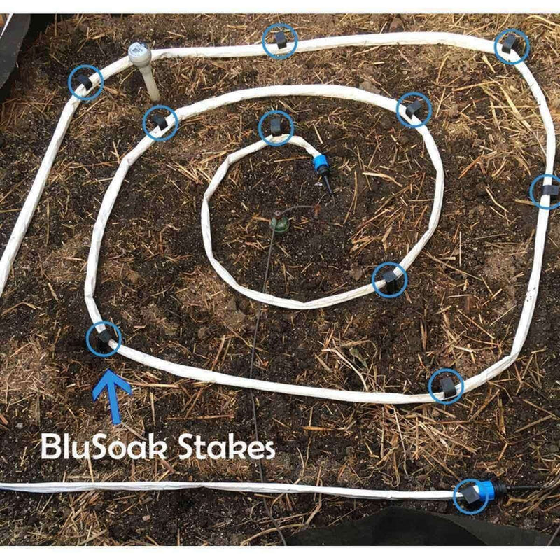 BluSoak Stakes Long Bulk Single Hold-Down Clamp - Blumat - Happy Hydro