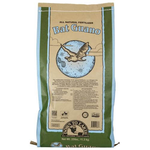 Down to Earth Bat Guano 2 lb - Down to Earth - Happy Hydro