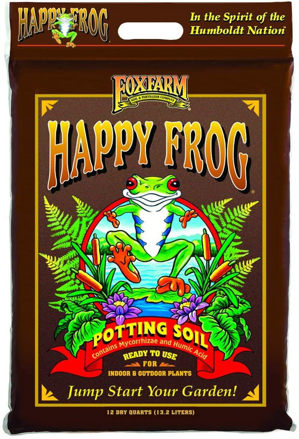 FoxFarm Happy Frog® Potting Soil 12 Quart - FoxFarm - Happy Hydro