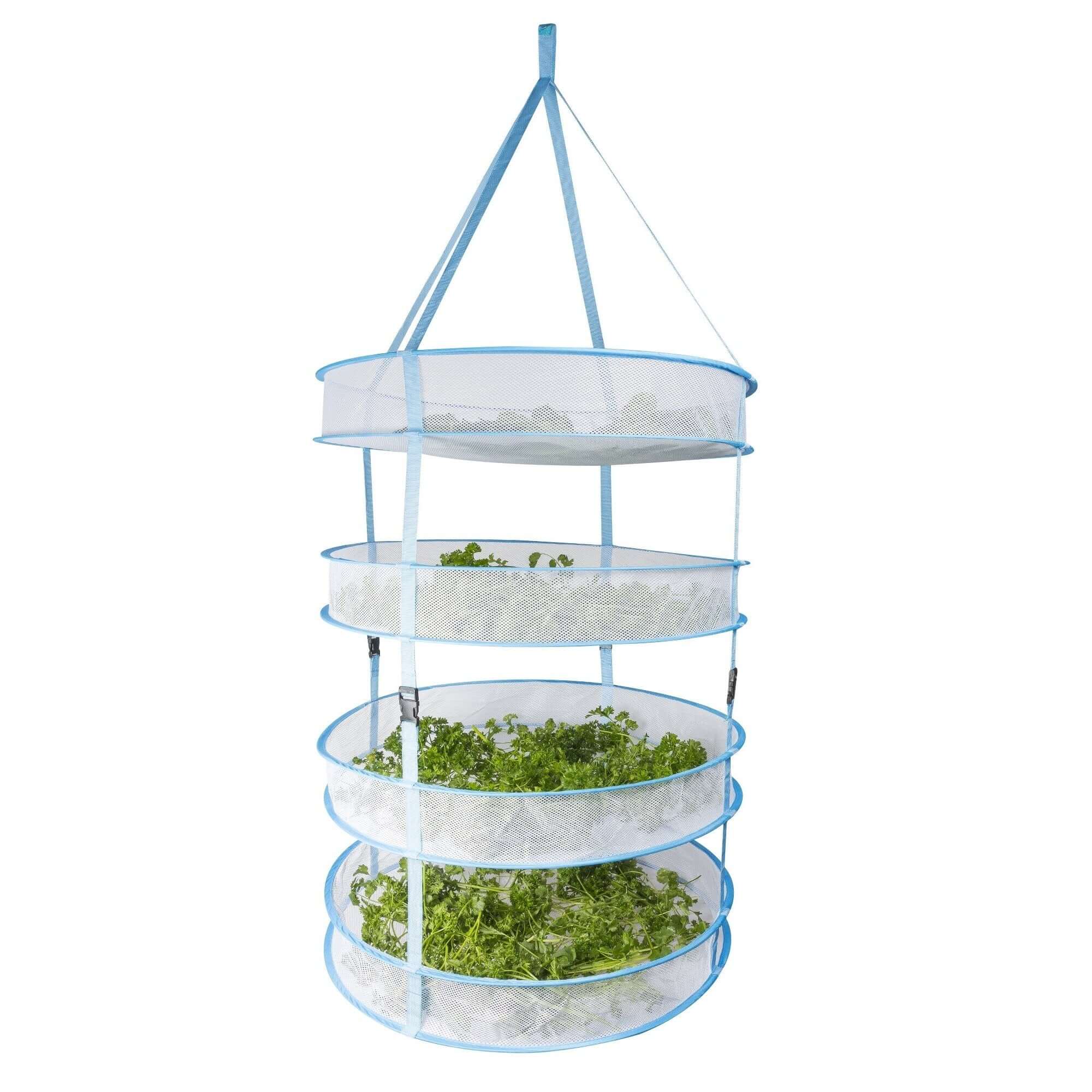Hanging mesh drying 2025 rack