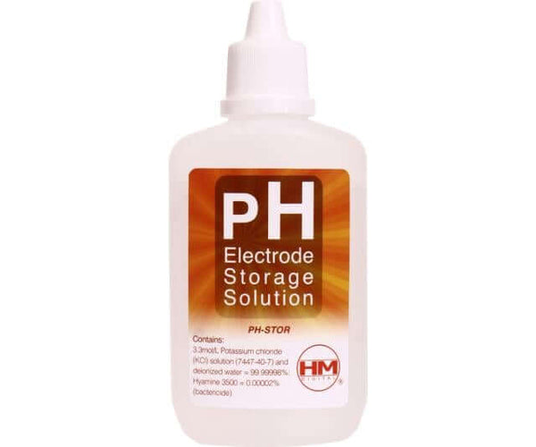 HM Digital pH Electrode Storage Solution - 60 cc / 2 oz - HM Digital - Happy Hydro