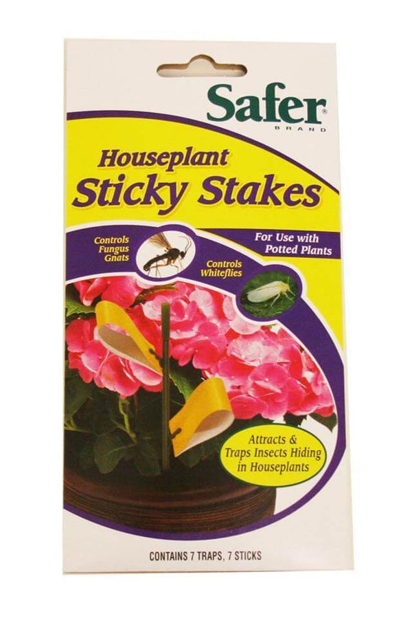 Houseplant Sticky Stakes 7-Pack - Safer - Happy Hydro