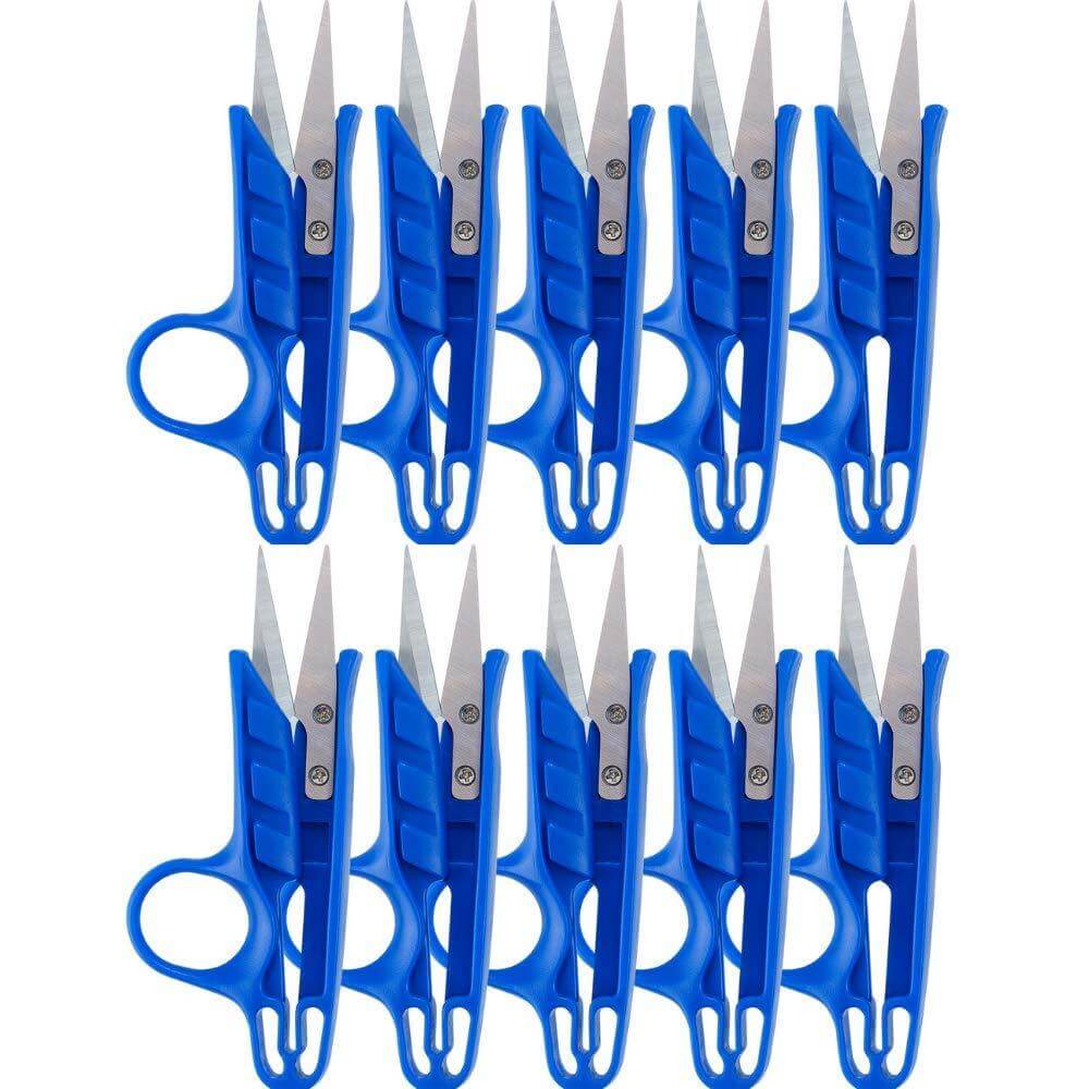 Mini Clippers - 10 Pack of Trimming Scissors for Small Plants & Bonsai Pruning - Happy Hydro Accessories - Happy Hydro