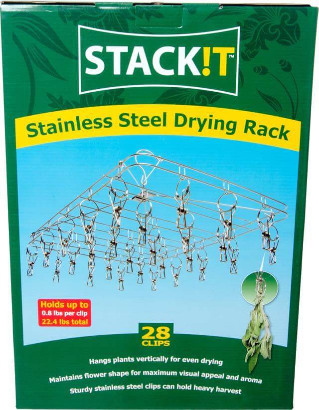 STACK!T Hanging Dry Rack w/28 Clips - Grow!T - Happy Hydro