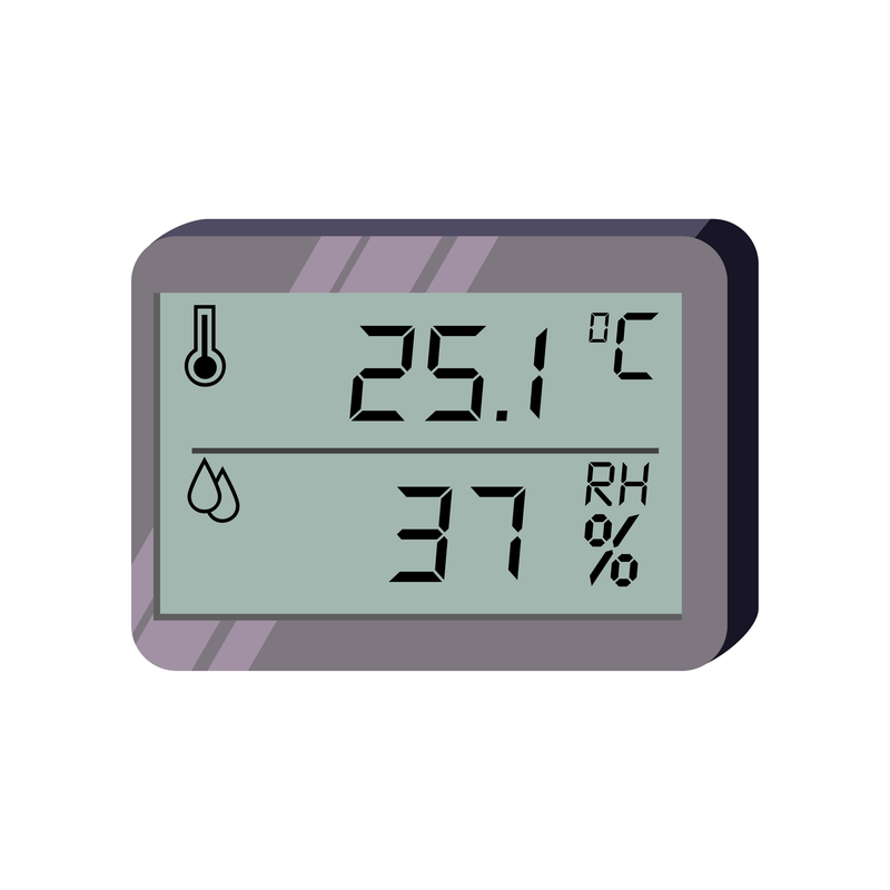 Digital Outside Air Temperature Gauge, ea