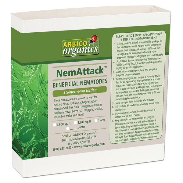 Steinernema feltiae – Beneficial Nematodes for Fungus Gnats, Thrips &amp; Root Zone Pests