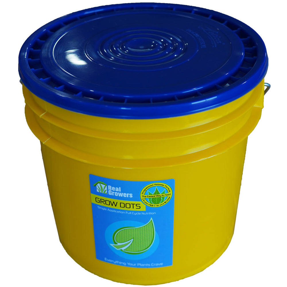 Real Growers Grow Dots - Fertilizzante A Rilascio Programmato Per Piante, 75g, Per Ciclo Di Crescita Completo - 5