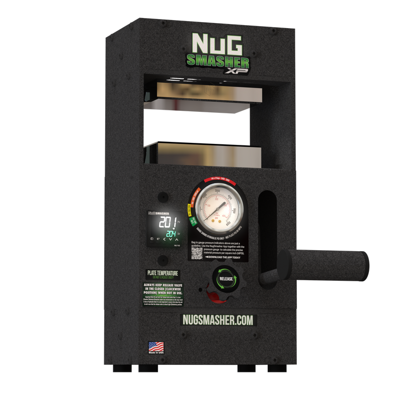 NugSmasher® XP 12 Ton Rosin Press