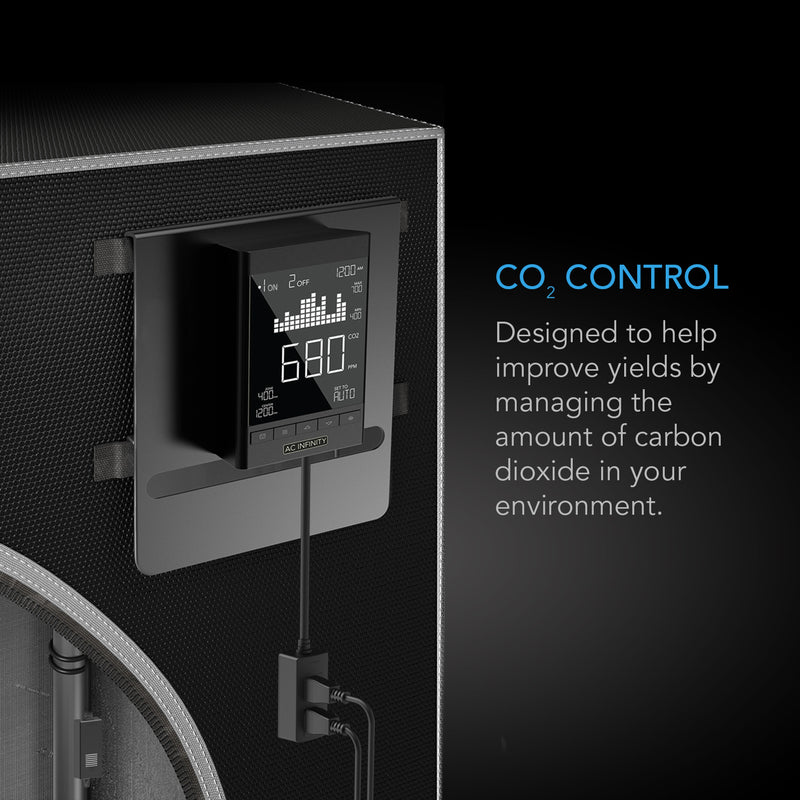 AC Infinity CO2 Controller, Smart Outlet and Monitor for CO2 Regulators and Inline Fans