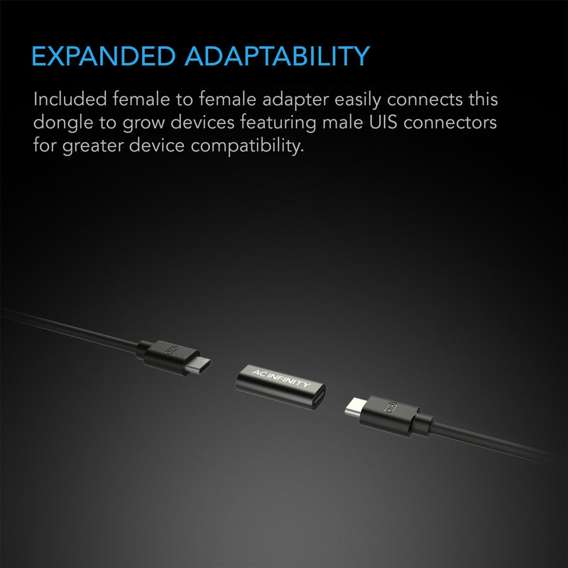 AC Infinity UIS 2-in-1 Splitter Adapter Dongle