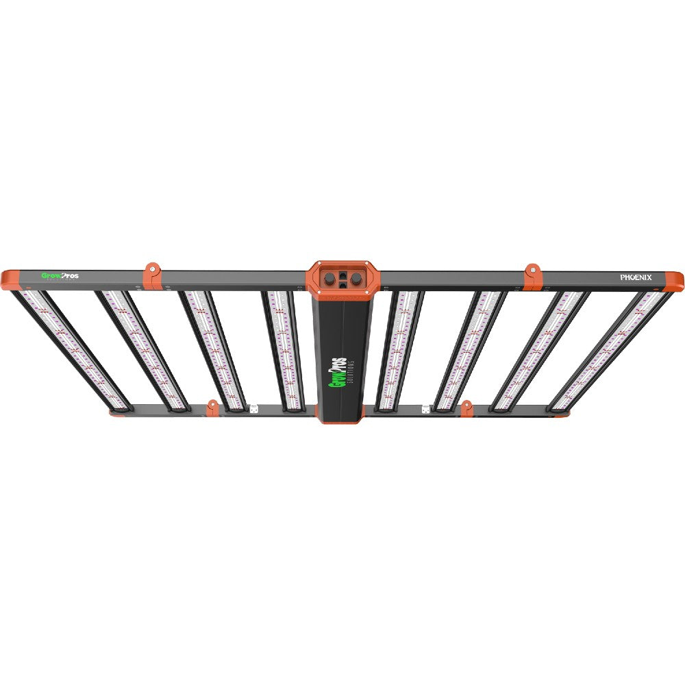 GrowPros Phoenix 900W Full Spectrum LED Grow Light with UV & IR, Dual-Channel Dimmable, 5x5 ft Coverage — Pre-Order (Mid-July)