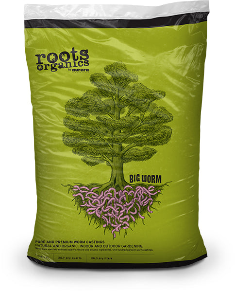 Roots Organics Big Worm - Earthworm Castings, 1 cu ft
