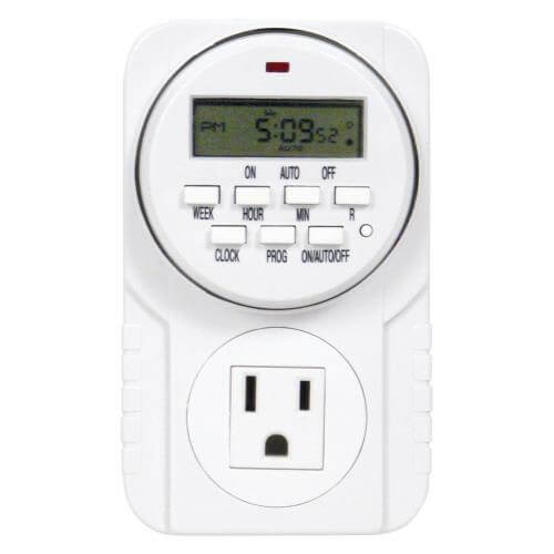 120V Single Outlet Digital Timer - Grow1 - Happy Hydro