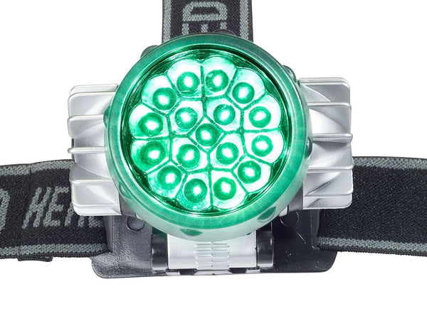 17 Bulb Green LED Headlamp - Happy Hydro Accessories - Happy Hydro