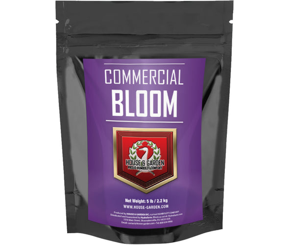 House & Garden Commercial Dry Nutrients - Bloom