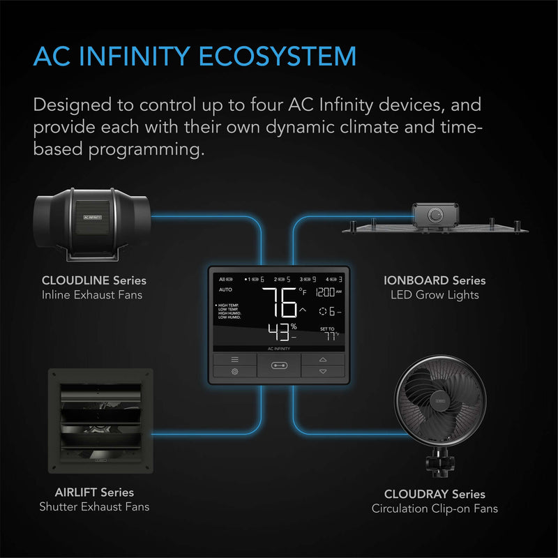 AC Infinity Controller 69, Bluetooth - AC Infinity - Happy Hydro