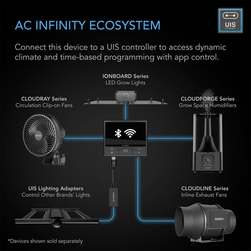 AC Infinity Grow Room Humidifier, CloudForge T3, 4.5L - AC Infinity - Happy Hydro