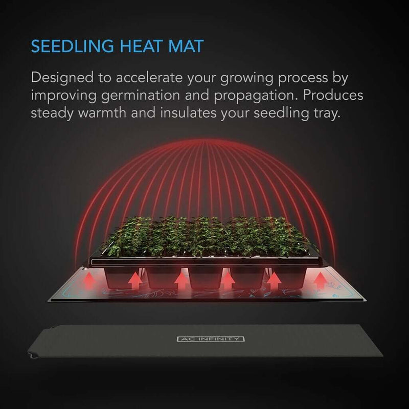 AC Infinity Seedling Heat Mat, 2-Pack 10x20 Inch - AC Infinity - Happy Hydro