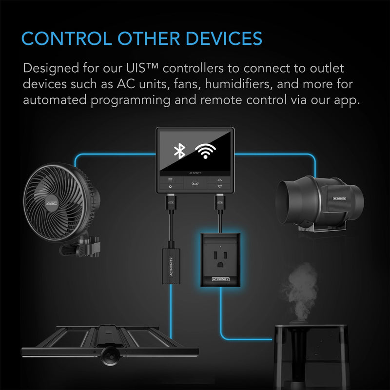 AC Infinity UIS Control Plug - AC Infinity - Happy Hydro