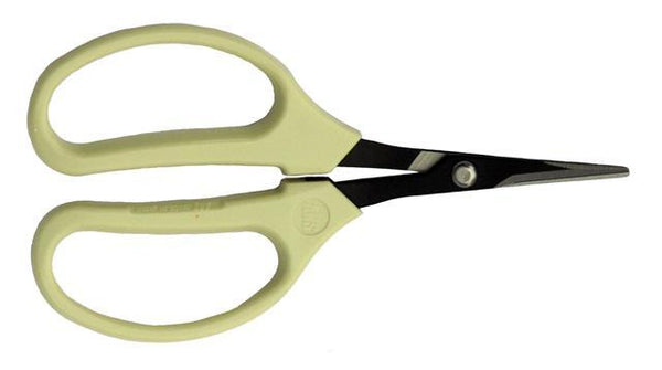 Happy Hydro Trimming Scissors w/ Curved Tip Stainless Steel Blades