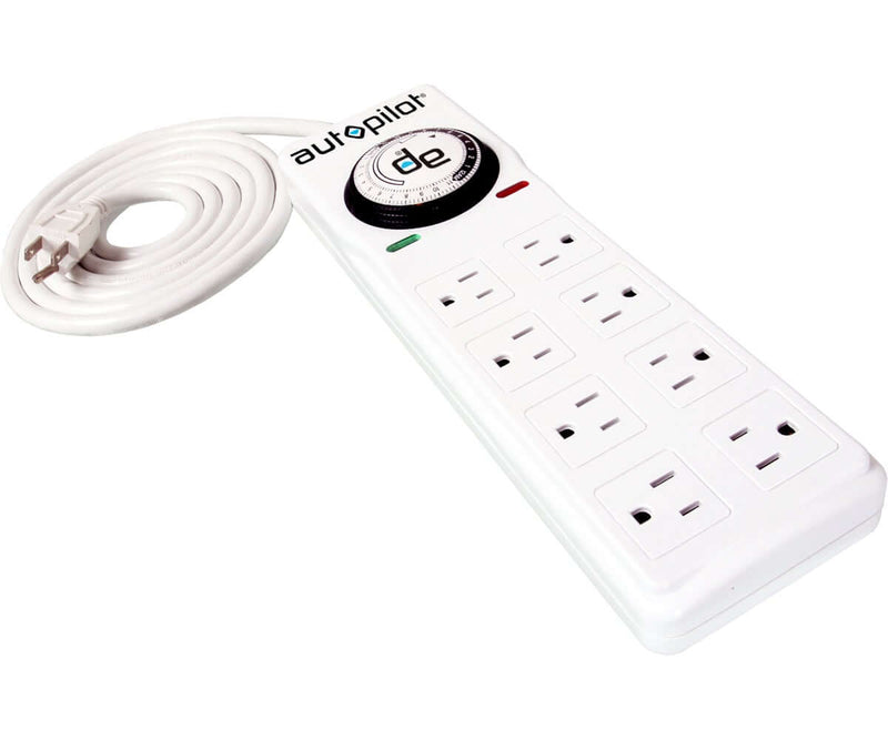 Autopilot Surge Protector and Power Strip with Timer - Autopilot - Happy Hydro