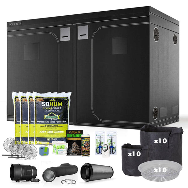 Beginner Grow Tent Kit Without the Light 5’ x 10’ - Happy Hydro - Happy Hydro