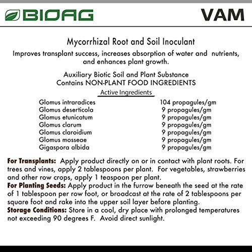 BioAg VAM Endo-Mix 7-Blend Mycorrhizal Root & Soil Inoculant - 2.2 lb - BioAg - Happy Hydro