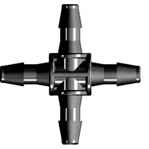 Blumat 3mm 4-way Cross - Blumat - Happy Hydro