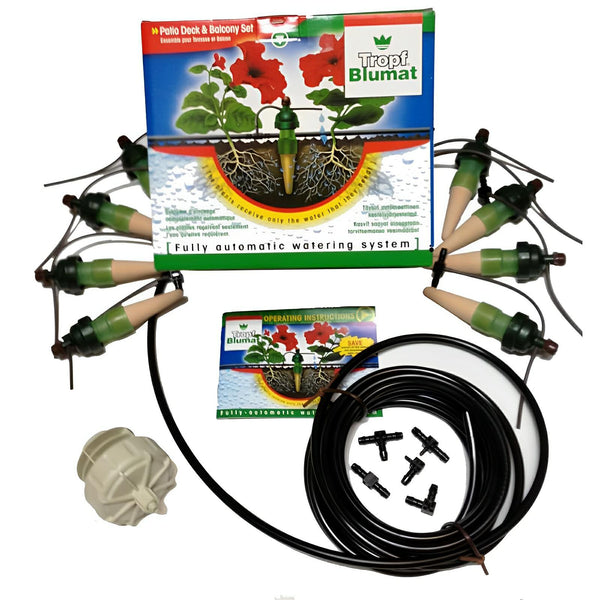 Blumat Small Hose Pressure Watering System, 8 Plant - Blumat - Happy Hydro