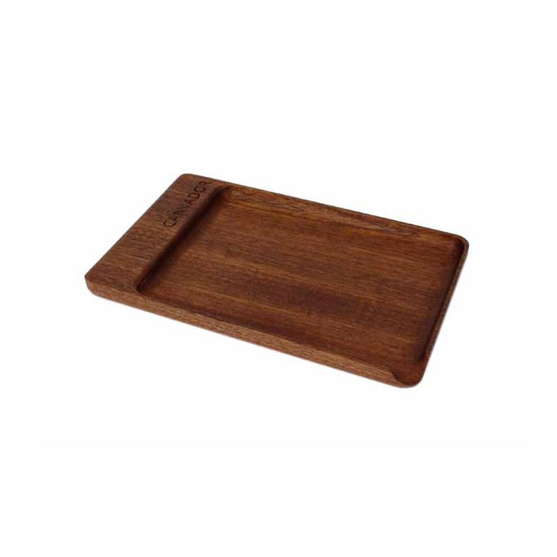 Cannador Mahogany Rolling Tray - Cannador - Happy Hydro