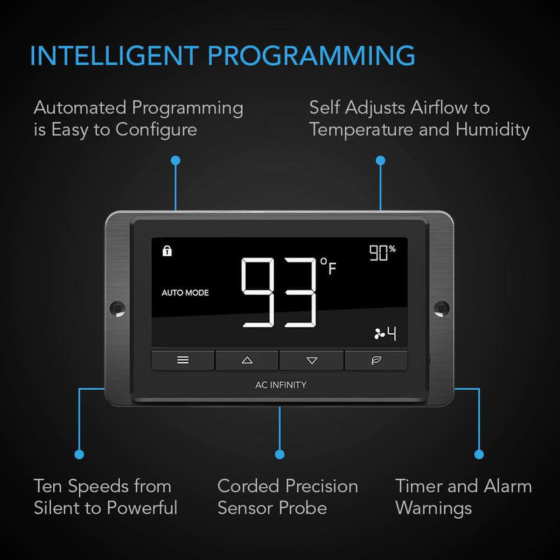 Cloudline T8 AC Infinity Fan with Controller 69 - AC Infinity - Happy Hydro
