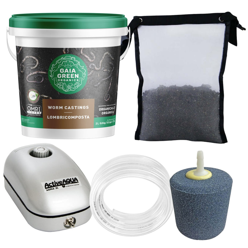 Compost Tea (& Worm Casting Tea) Kit - Happy Hydro - Happy Hydro