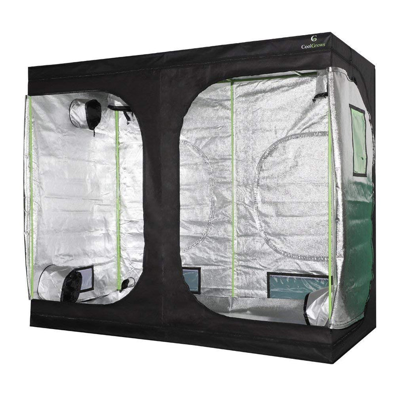 CoolGrows 4x8 Grow Tent (96"x48"x80") - CoolGrows - Happy Hydro