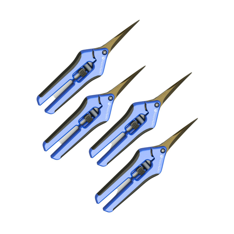 Curved Tip Titanium Trimming Scissors - Happy Hydro Accessories - Happy Hydro