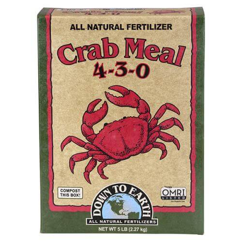 Down To Earth Crab Meal - 5 lb - Down To Earth - Happy Hydro