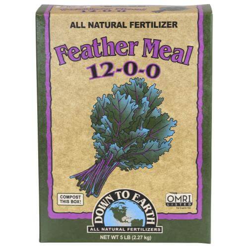 Down To Earth Feather Meal - 5 lb - Down To Earth - Happy Hydro
