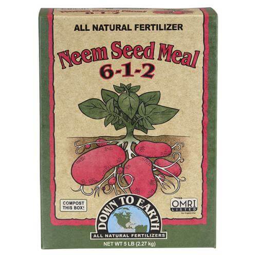 Down To Earth Neem Seed Meal - 5 lb - Down To Earth - Happy Hydro