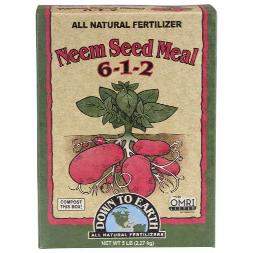 Down To Earth Neem Seed Meal - 5 lb - Down To Earth - Happy Hydro