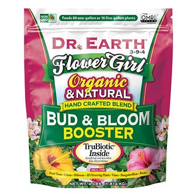 DR EARTH Flower Girl Bud & Bloom Booster 3-9-4, 4 lb - Dr. Earth - Happy Hydro
