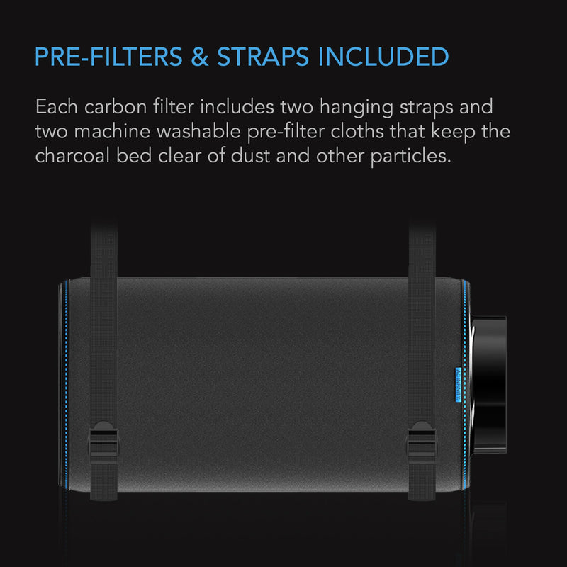 AC Infinity Carbon Filter 12 Inch - AC Infinity - Happy Hydro