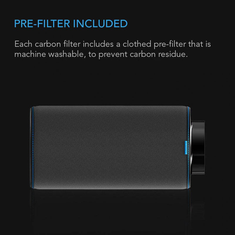 AC Infinity Carbon Filter 6 Inch - AC Infinity - Happy Hydro